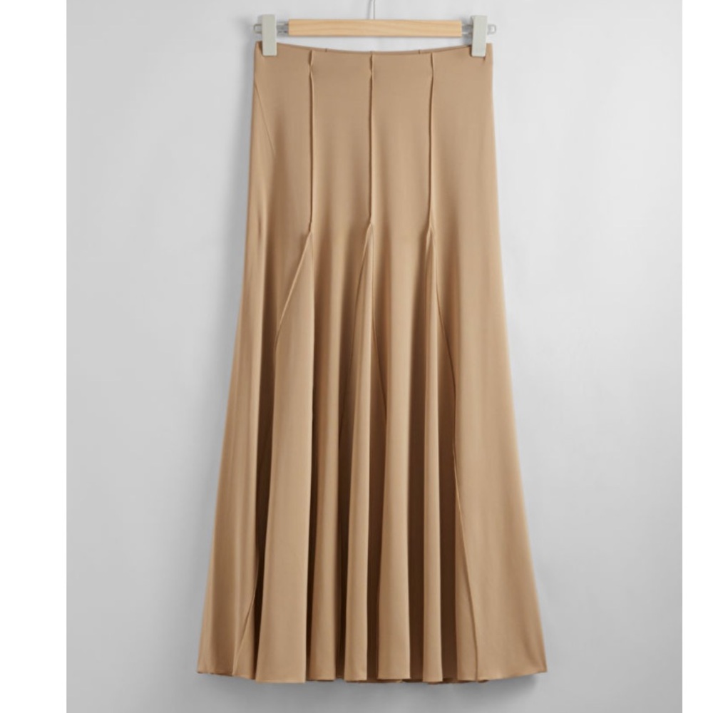 Other Stories Pleated Midi Skirt - Picture 2 of 4